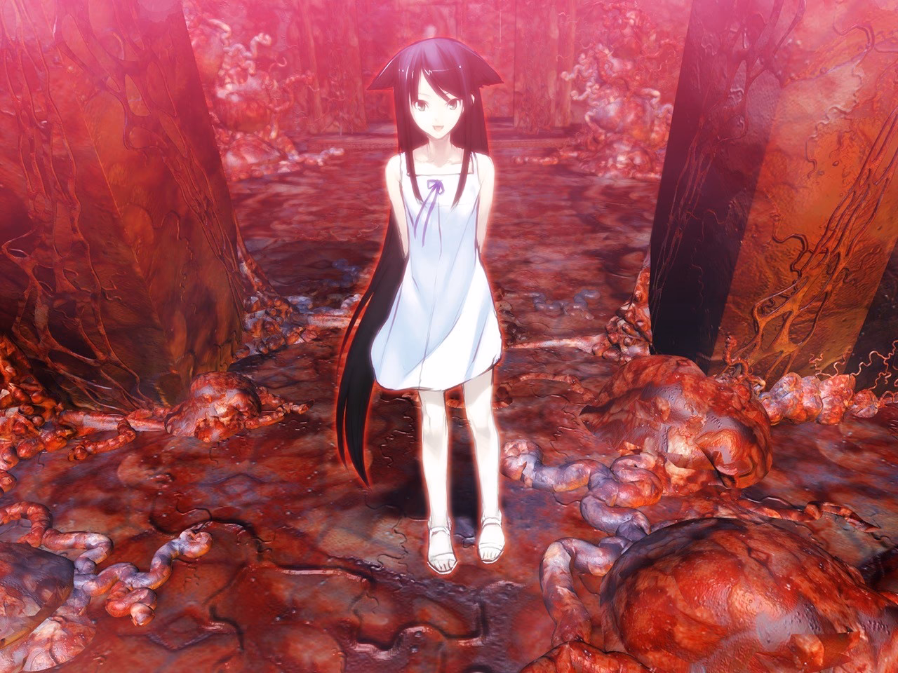 What is the theme of Saya no Uta?