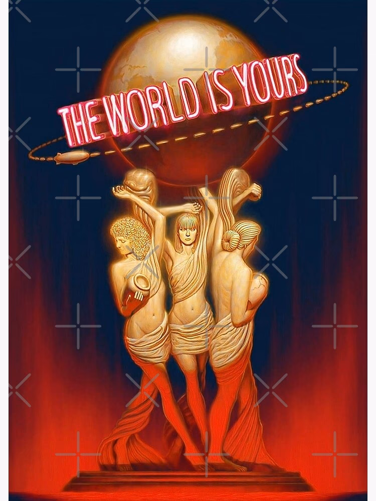 How much does Scarface 'the world is yours' cost?