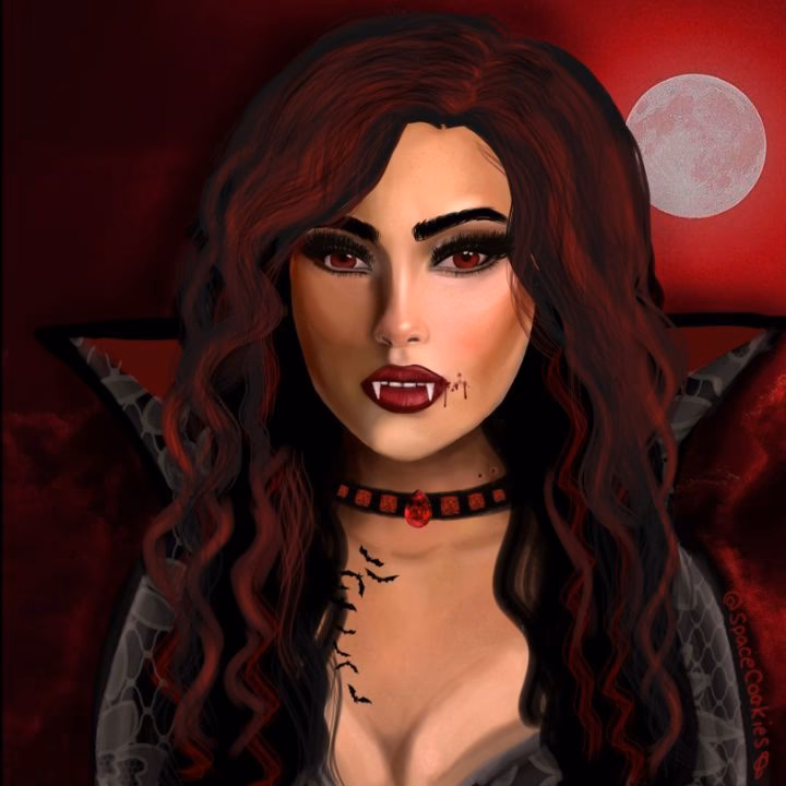 Why is Count Dracula called the Scarlet Devil?