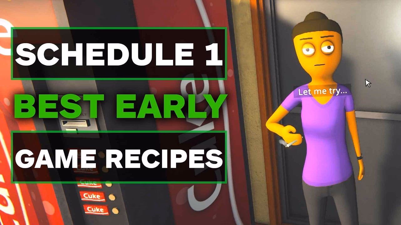 How many recipes can I make in Schedule 1?
