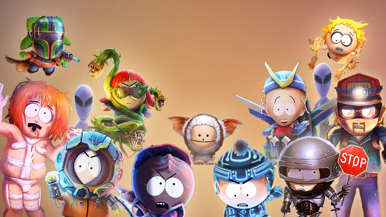 What cards are in South Park?