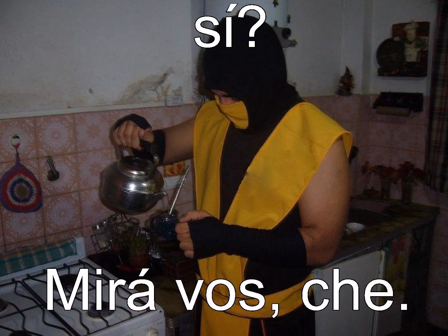 ¿Quién creó el meme de Scorpion con mate?