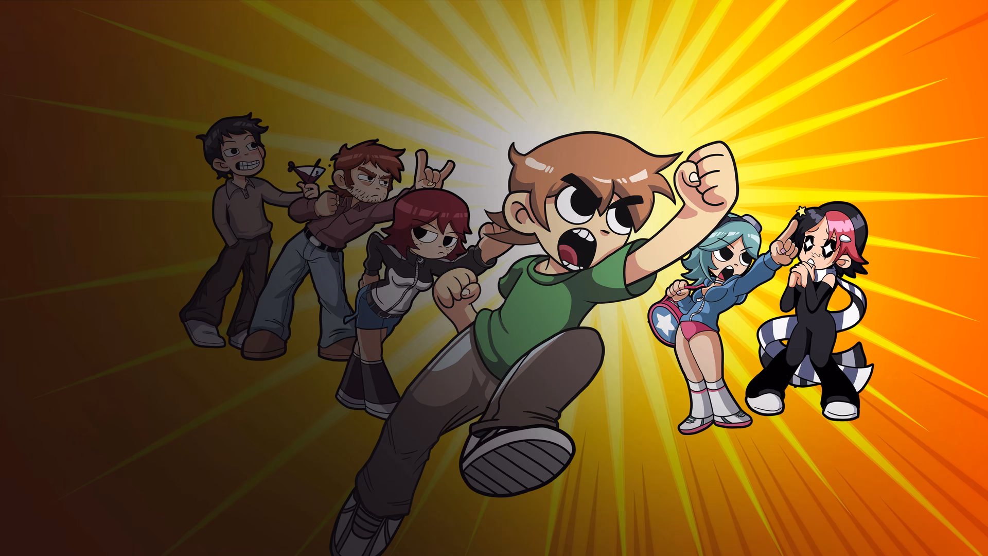 ¿Cuál es el estilo de juego de Scott Pilgrim?