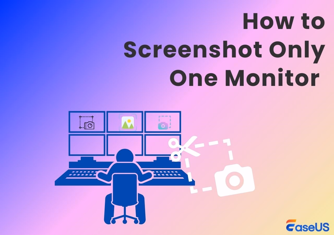 How to take a screenshot of only one monitor?