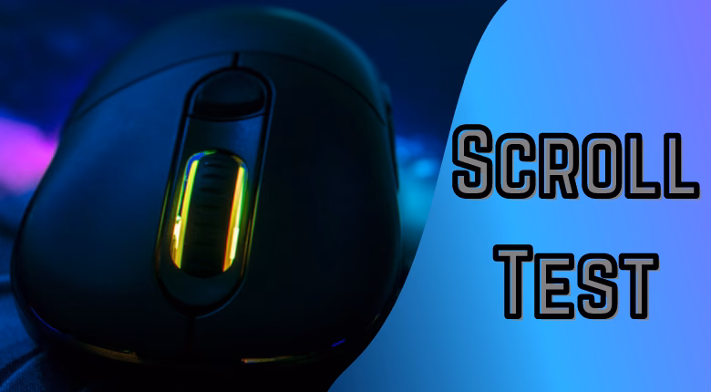 How to use the scroll wheel?