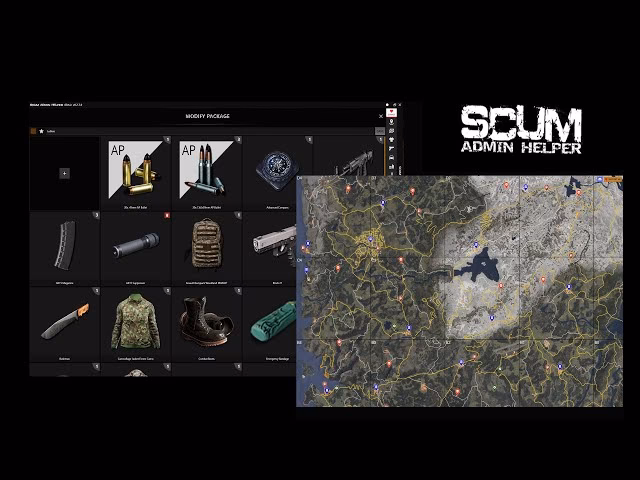 What is Scum admin helper?