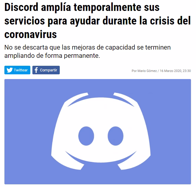 ¿Cómo saber si Discord está caído?