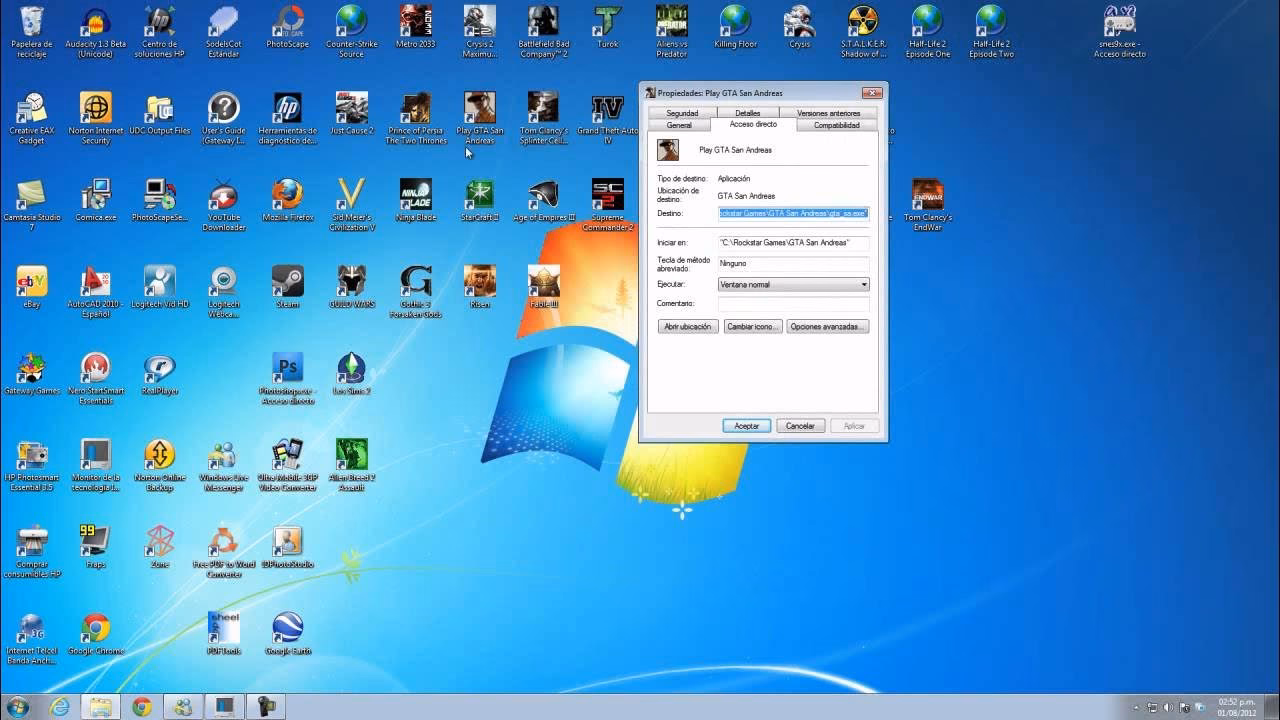 ¿Cómo restaurar los iconos del escritorio?