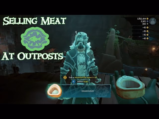 Can you sell half eaten fish in Sea of thieves?