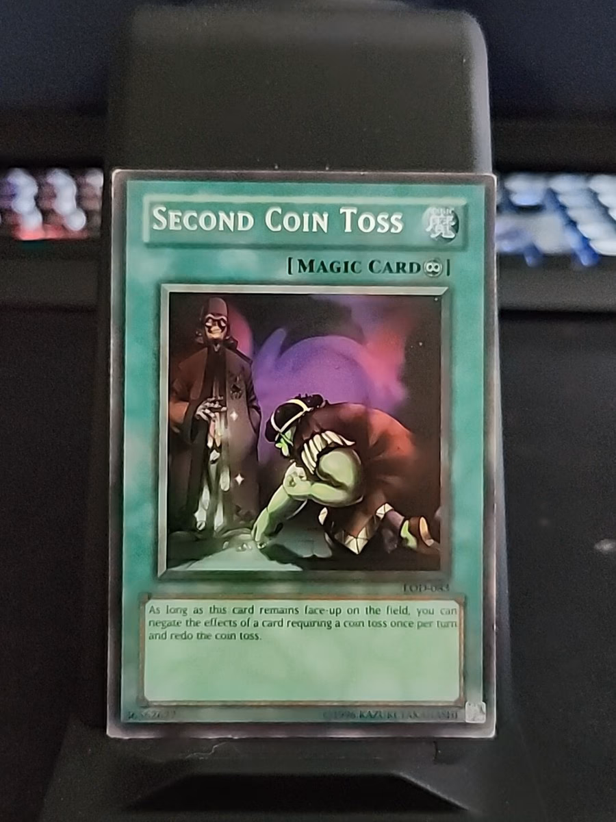 How many times can you use second coin toss?