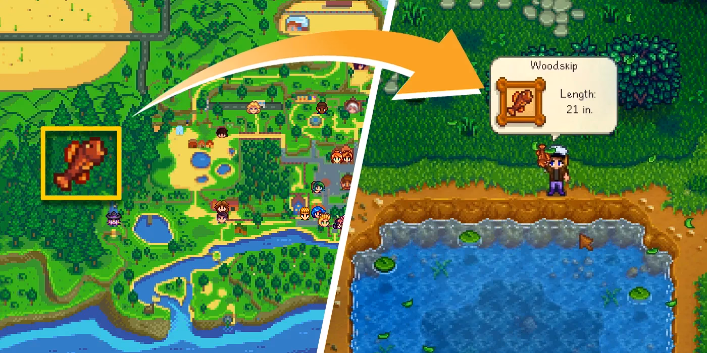 How many secret fishing presents are there In Stardew Valley?