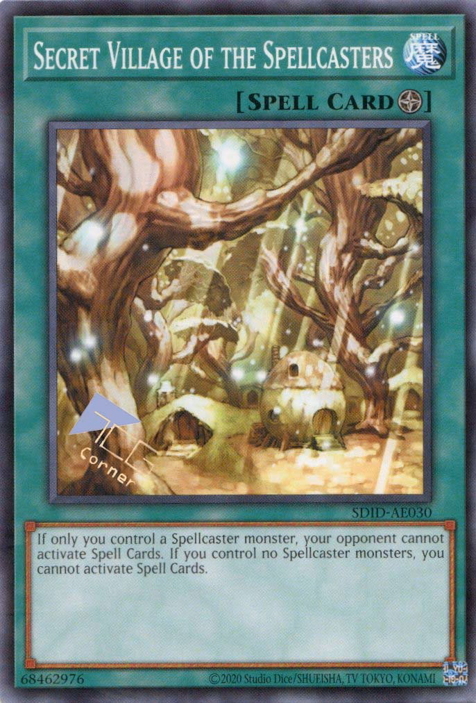 What is secret village of the spellcasters?