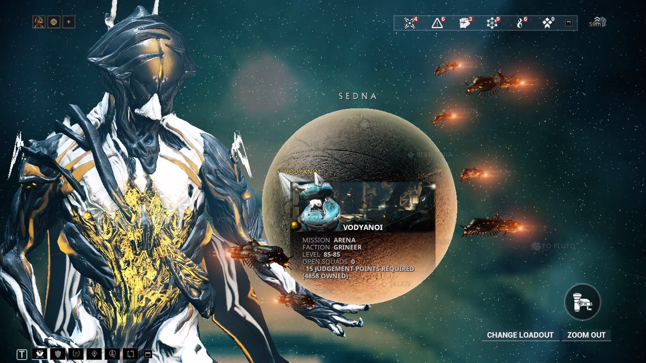 How do you get judgement points in Sedna?