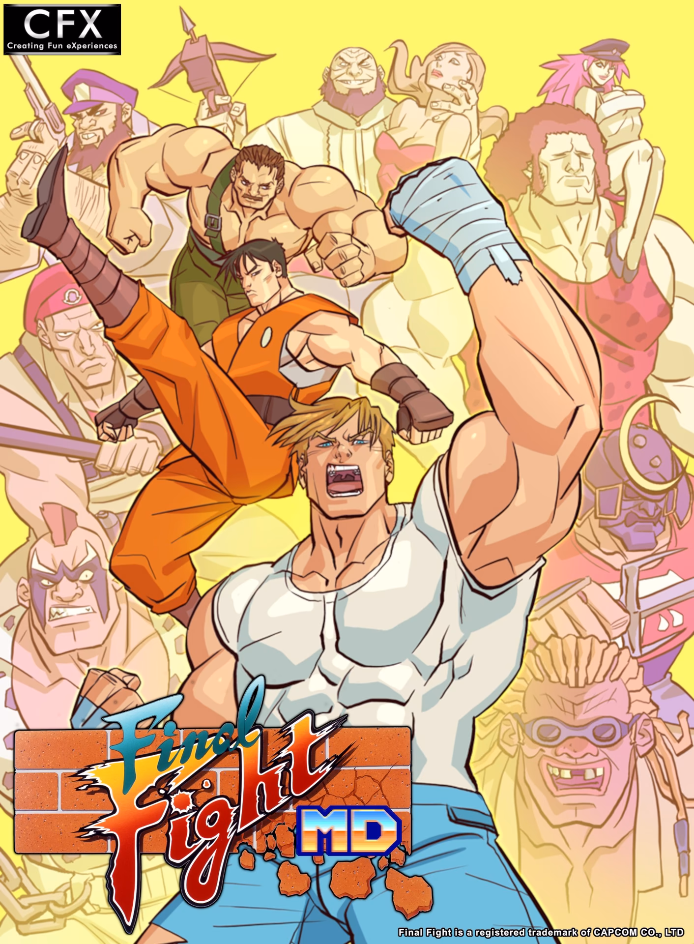 Is mxretrodev bringing final fight to Sega Genesis?