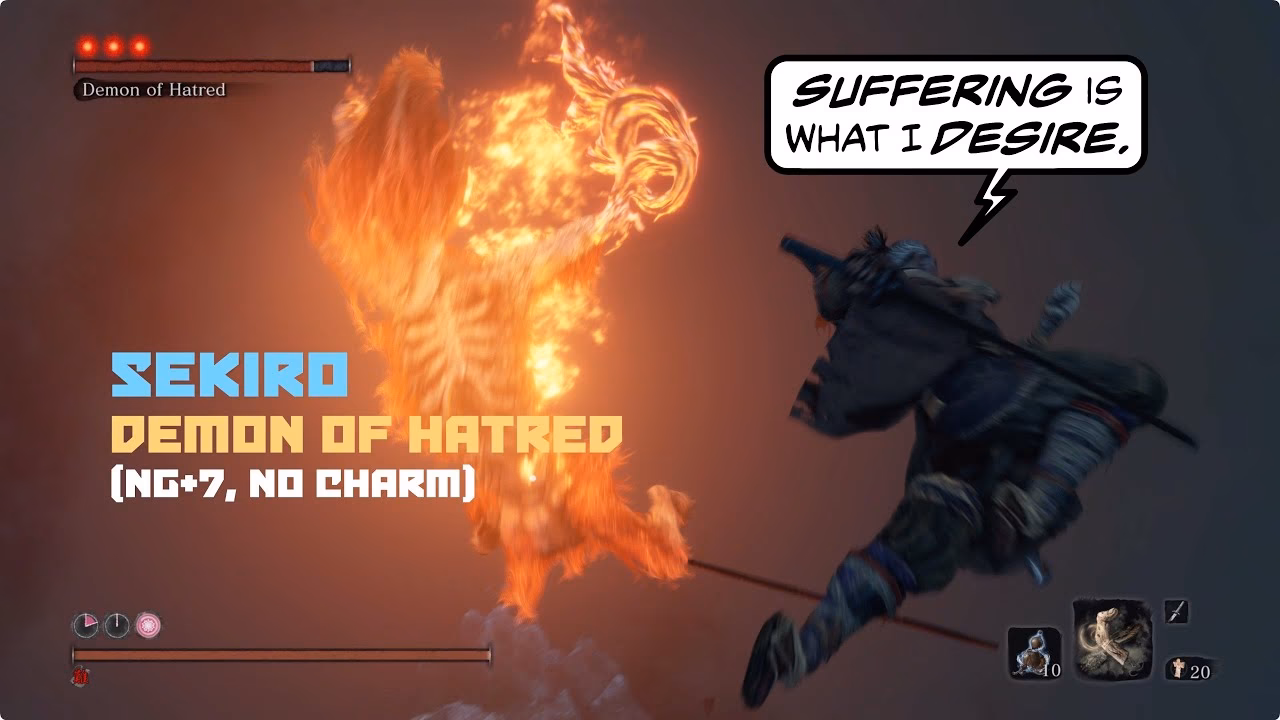 How do I get a good ng cycle in Sekiro?