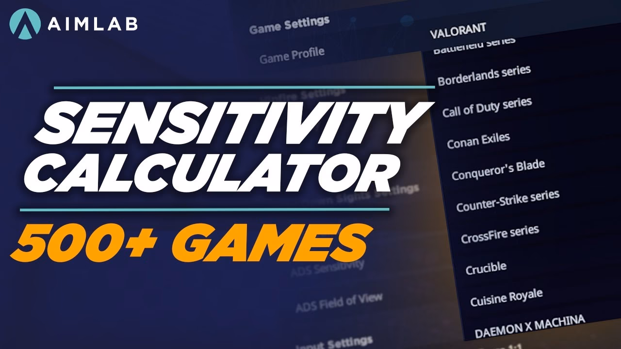 How does aimlabs find your optimal sensitivity?