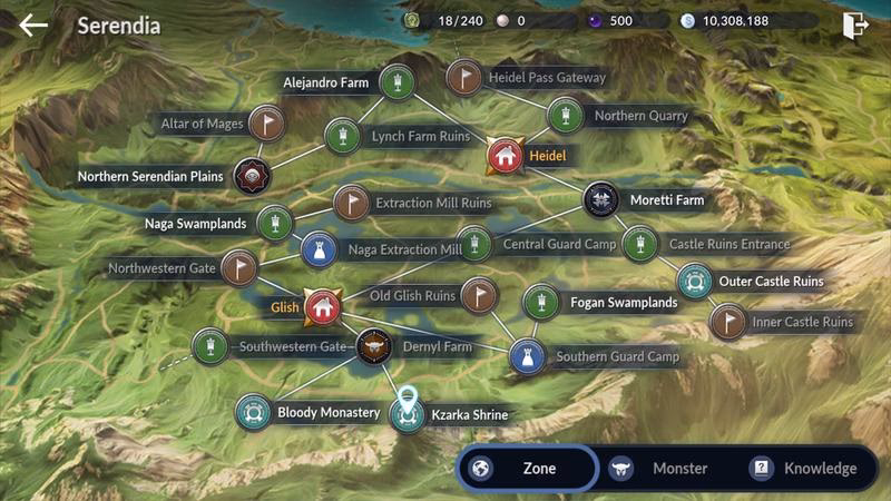 Where is Serendia shrine?