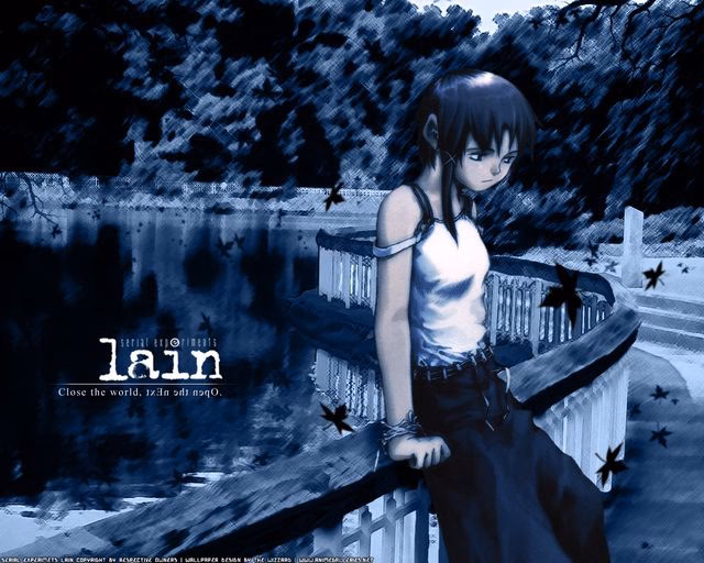 What wallpapers are inspired by Serial Experiments Lain?