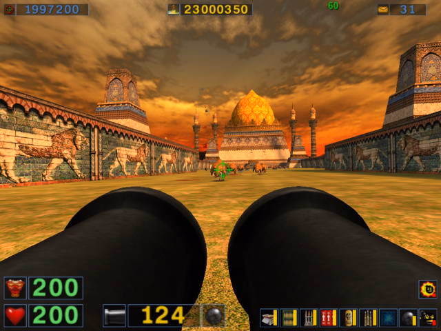 Is Serious Sam the second encounter an arcade action game?