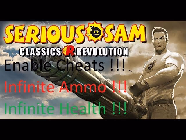 How to use Serious Sam 4 cheat codes?