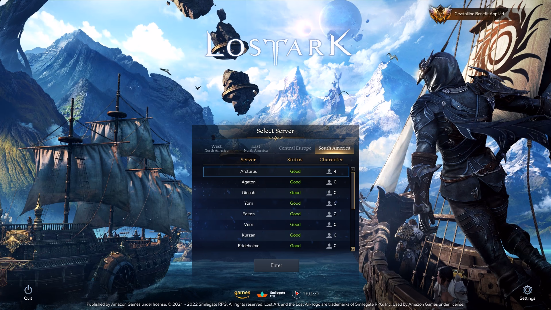 ¿Cuáles son los servidores de Lost Ark?