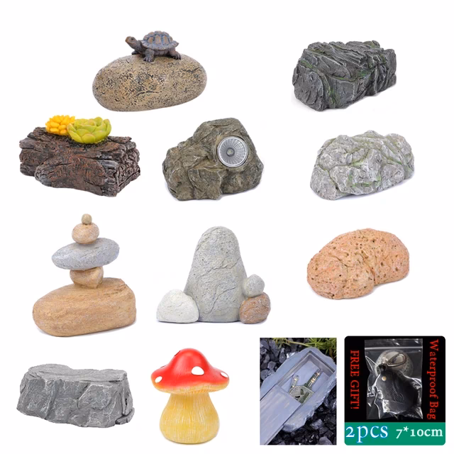How do you hide a rock on Facebook?