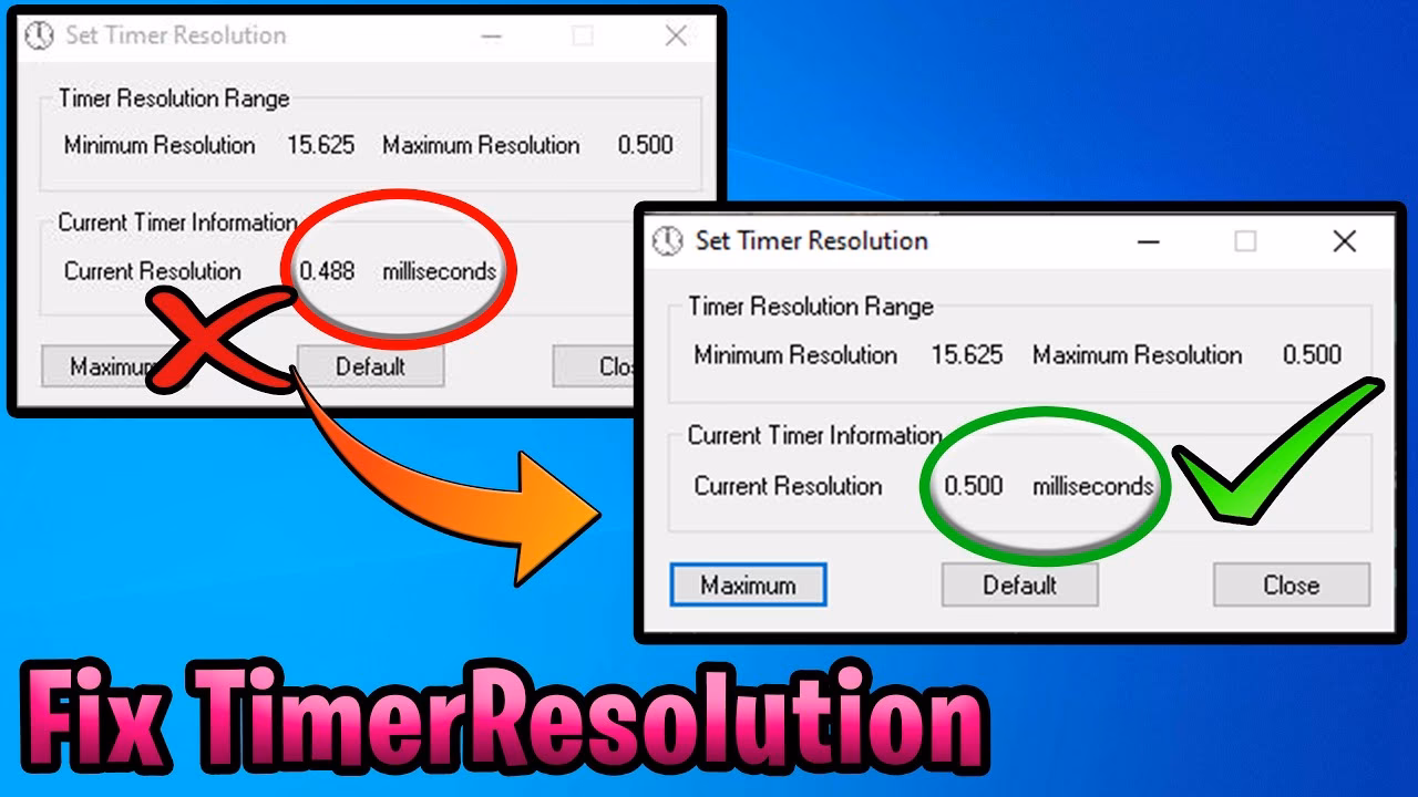 How do I determine the minimum and maximum resolutions supported by timer services?