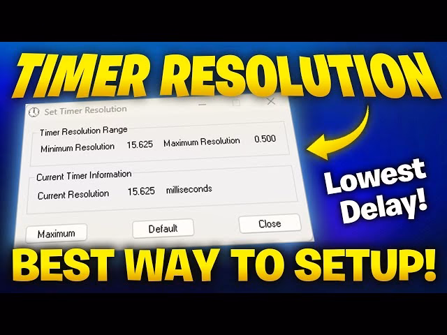 How do I determine the minimum and maximum resolutions supported by timer services?