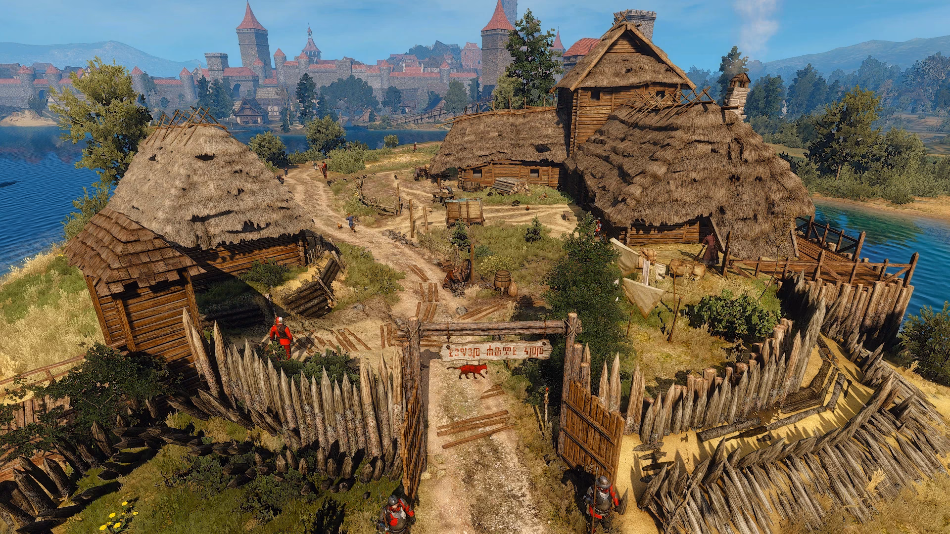 Where is seven cats Inn in Witcher 3?