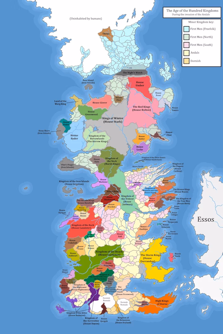 What is the smallest city in the Seven Kingdoms?