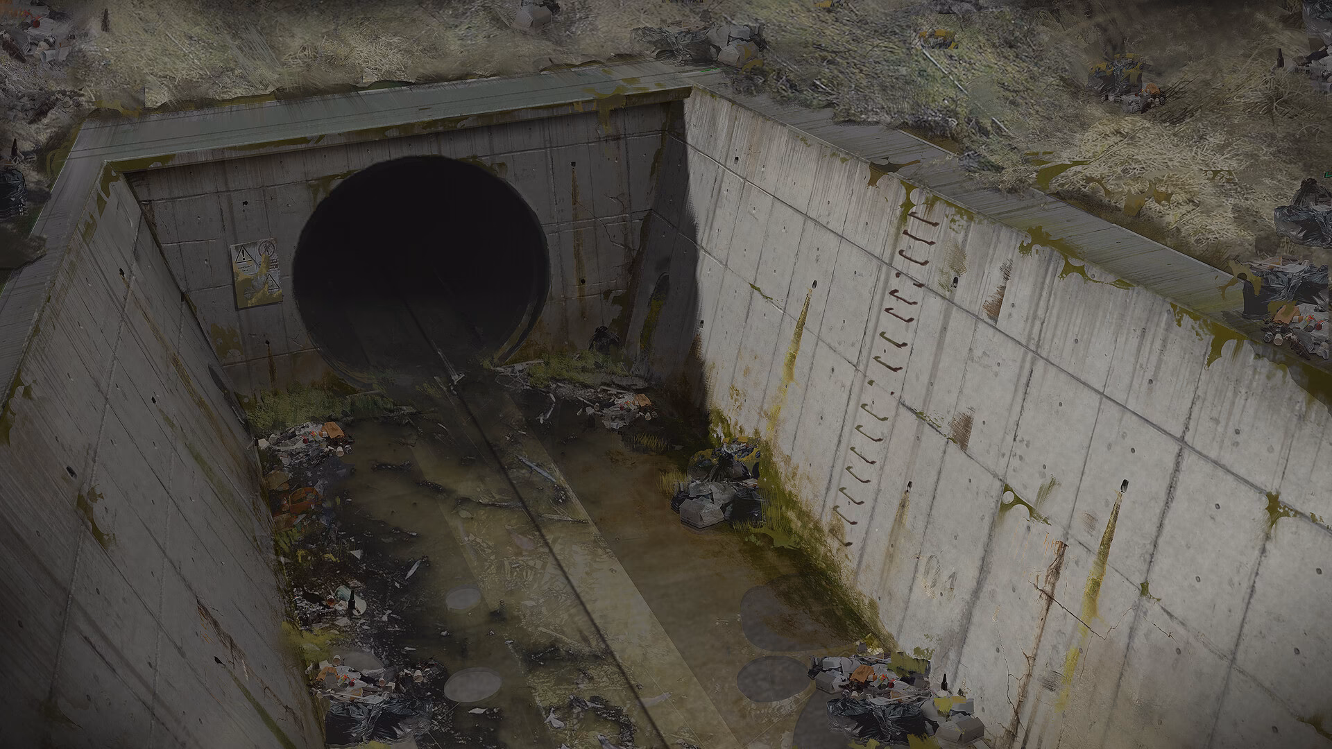 How many entrances are there to the sewers?