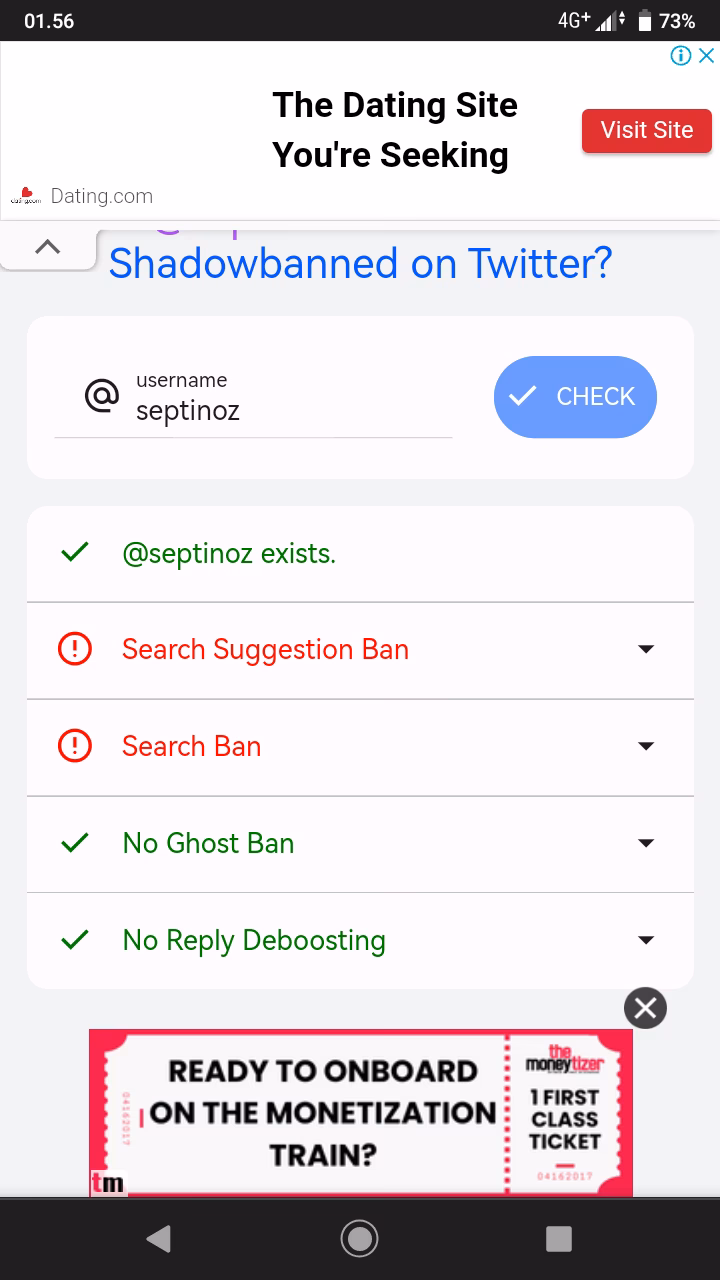 ¿Cómo se puede saber si se ha sido víctima de un shadowban?