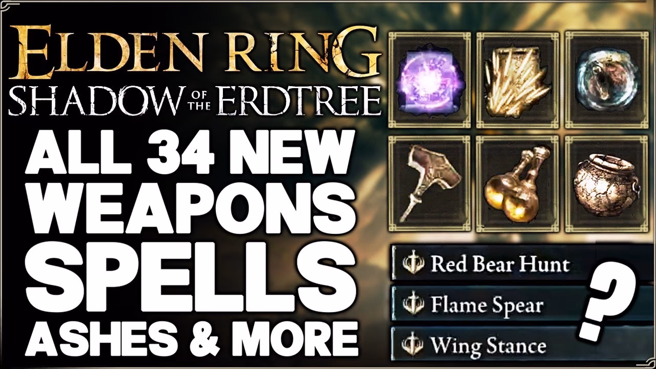 What's new in shadow of the erdtree DLC?