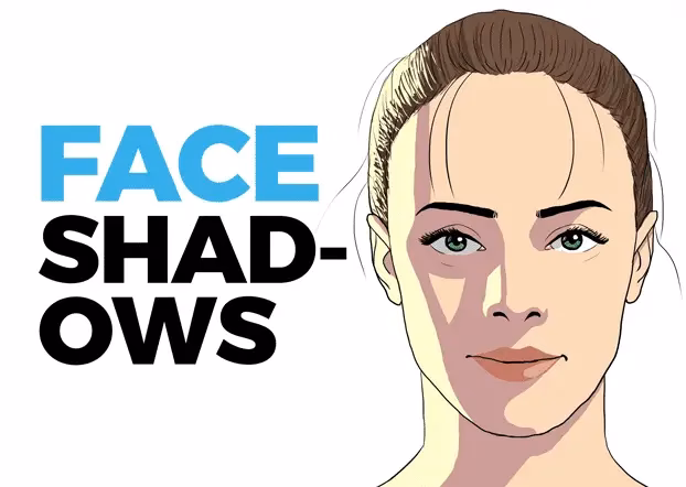 Why is the top of the neck shadowed?