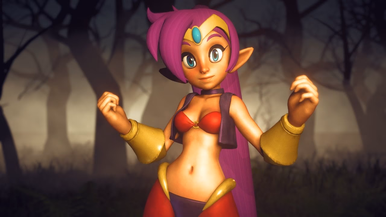 What does the refresh dance look like in Shantae & the Seven Sirens?