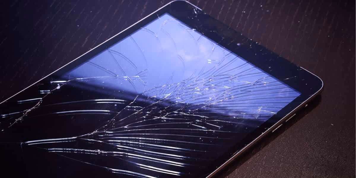 Can a 9 year old use a shattered iPad?