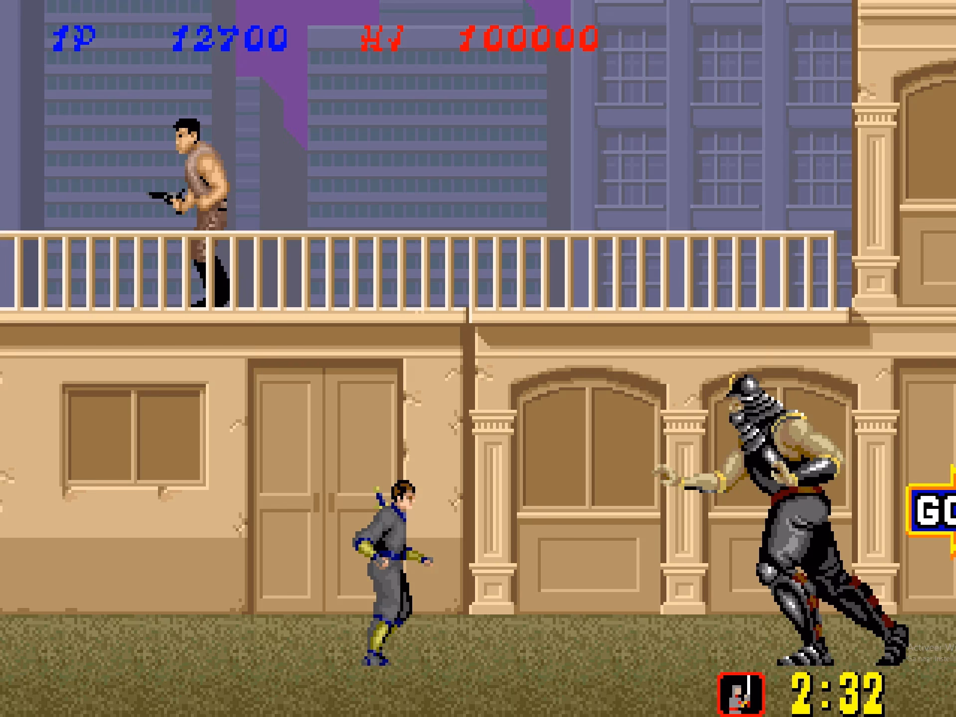 How do I play Shinobi?