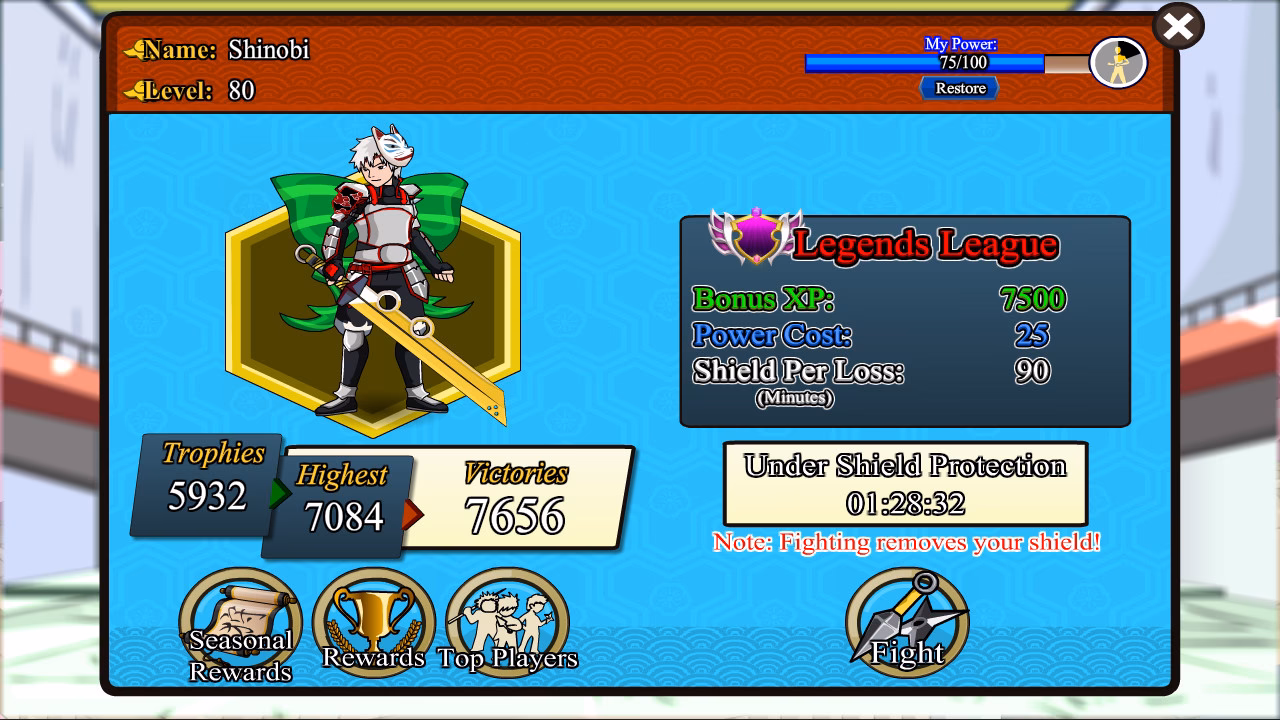 When does Shinobi warfare come out?