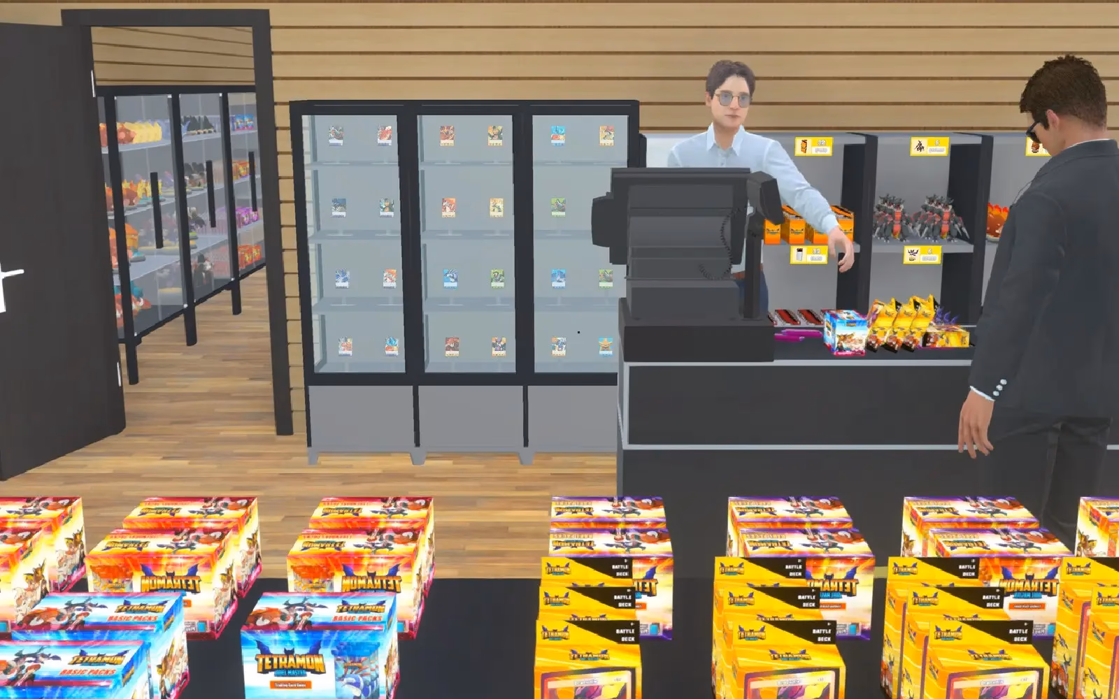 What is shop cashier simulator 3D?