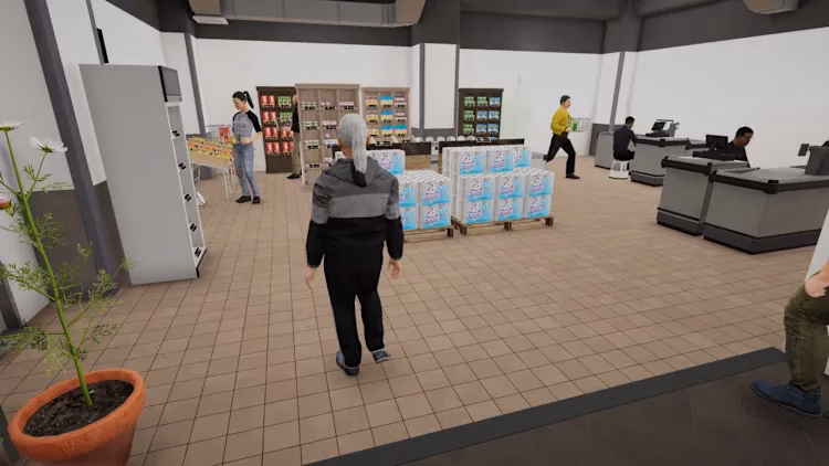 What is shop simulator supermarket?