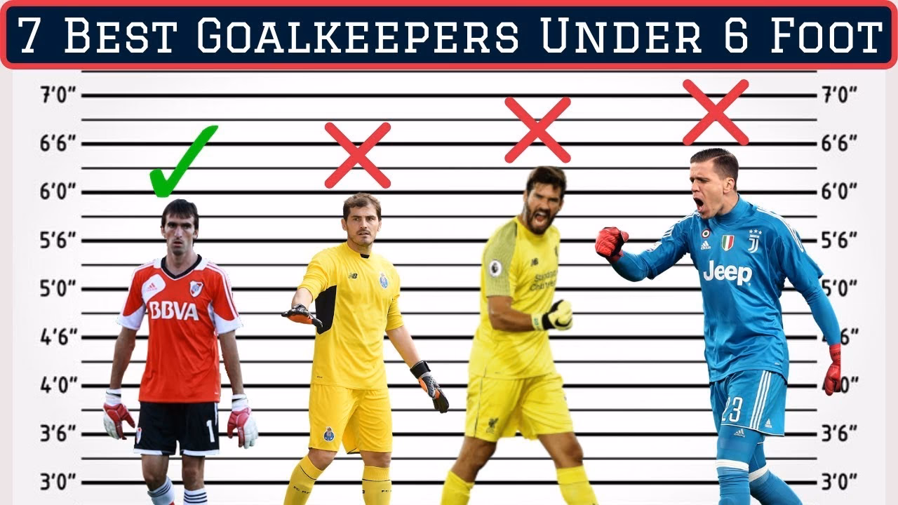 Who is the best goalkeeper if he is under 6 feet?
