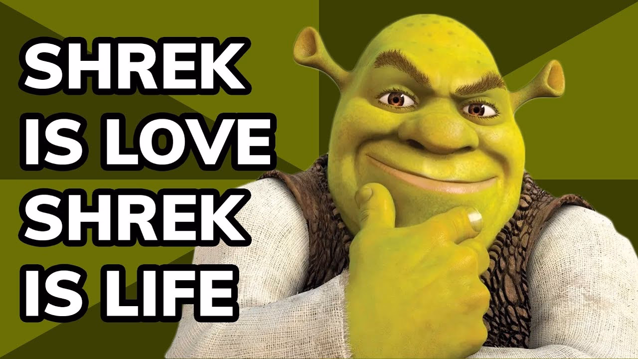 What's the origin of Shrek Is Love & Shrek Is Life?
