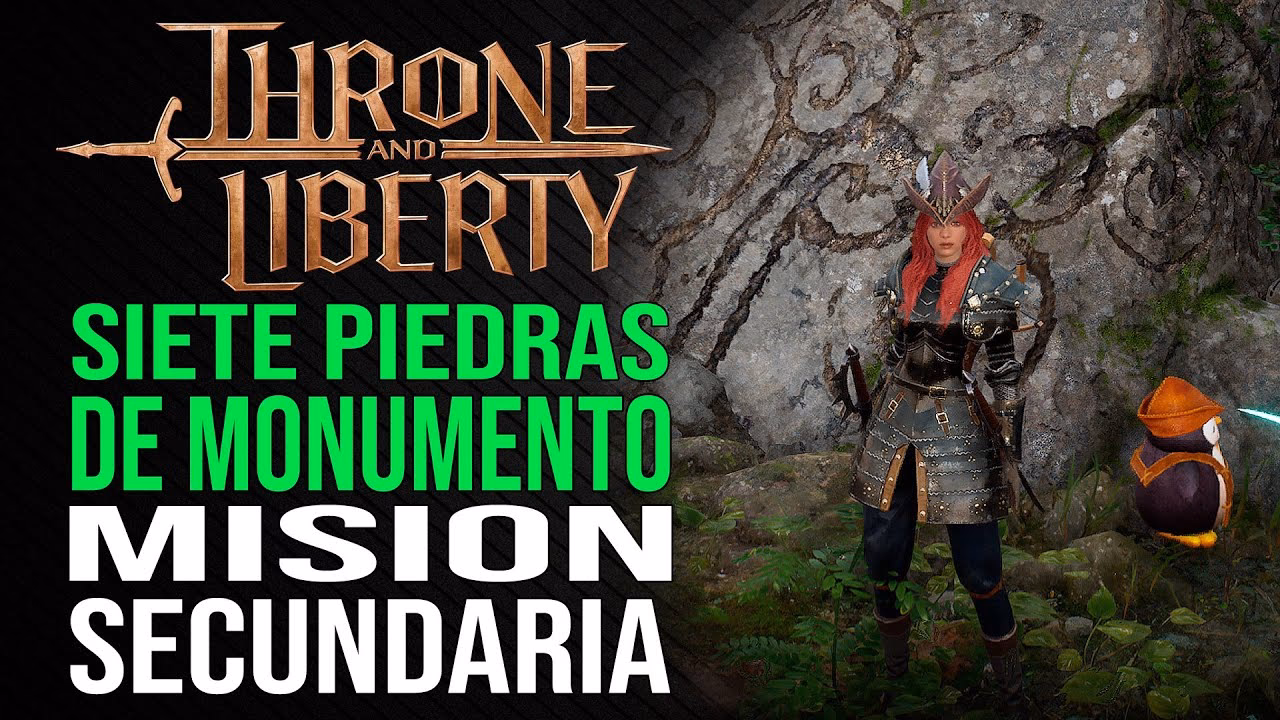 What is the seven monument stones exploration Codex task in throne & Liberty?