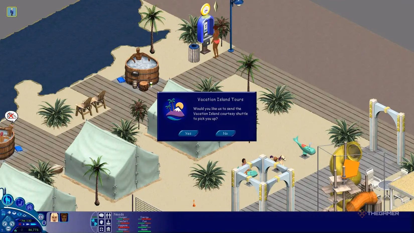 When did Sims Vacation come out?