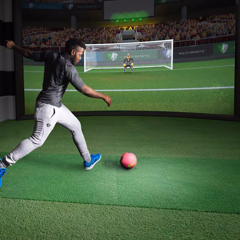¿De qué versión de simulador estaba basado el juego de fútbol?