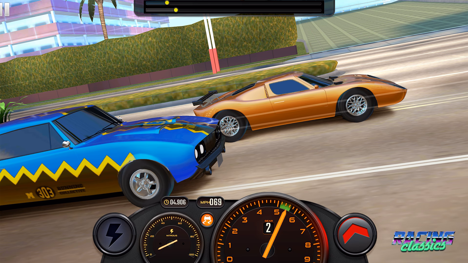 How does Drag Race simulator work?