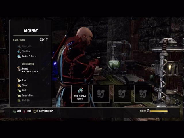 How do I make a sip of stamina writ?