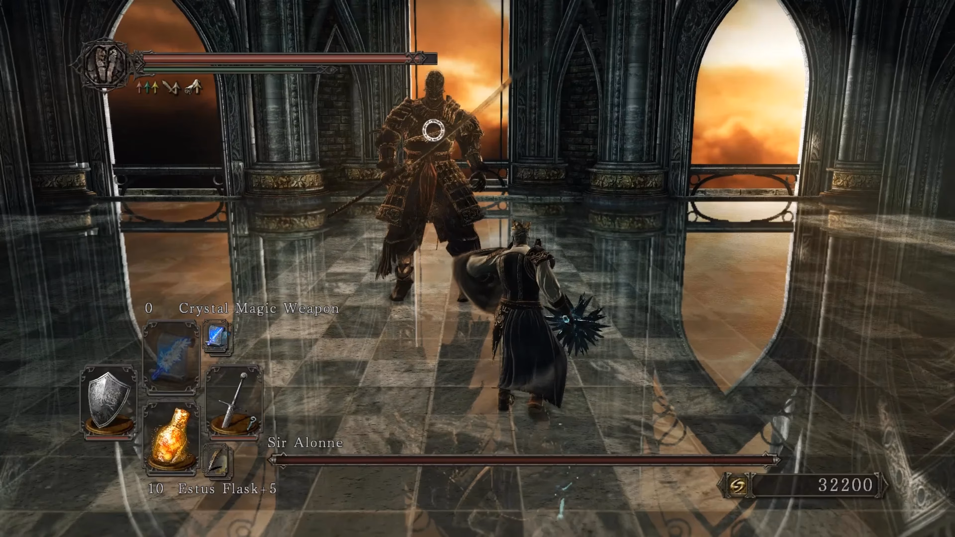 Who is Sir alonne in Dark Souls 2?