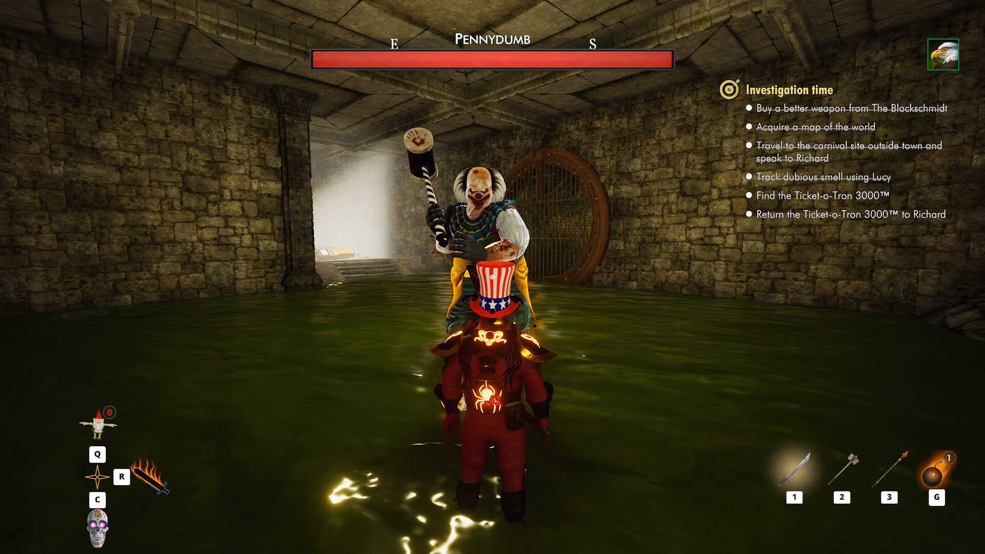 What is Sir Whoopass immortal death?