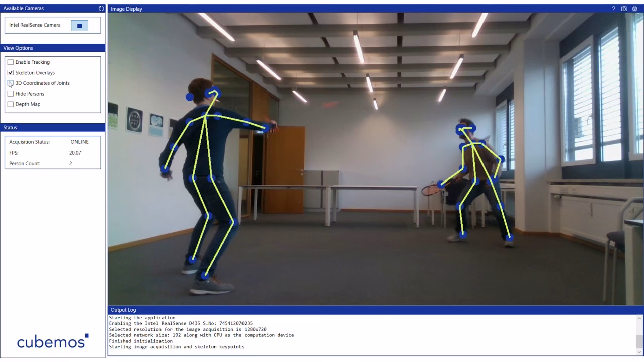 Can I use skeleton detection & tracking in a VR app?